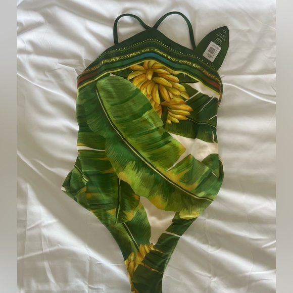 FARM RIO Fresh Forest One-Piece Swimsuit - Picture 12 of 12
